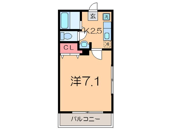 ロイヤルパ－クの物件間取画像